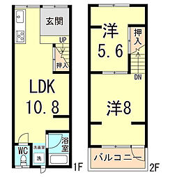 東大物町2丁目貸家