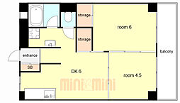 東部マンション Ａ棟 411