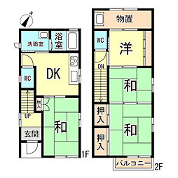 蓮宮通6丁目貸家
