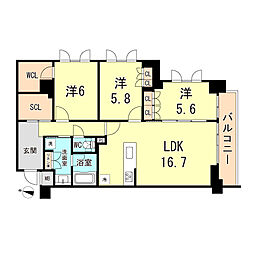 ミレーネ神戸住吉本町 104