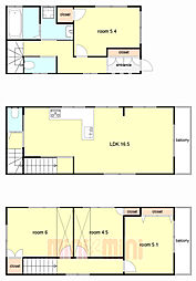 旗塚通5丁目貸家