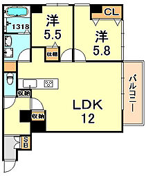 Ｌｅａｆｙ北野 402