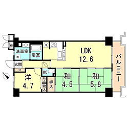 ライオンズマンション鷹取 802