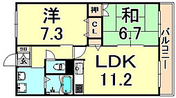 アビタシオンデュプルミエ 202