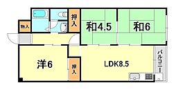 夢野ハイタウン1号棟 513