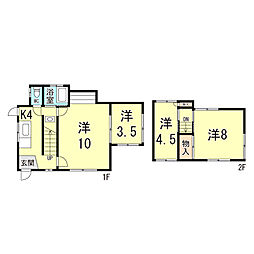 鹿松町3丁目貸家
