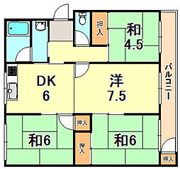 名谷4団地21号棟 506