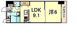 レジディア神戸三宮プレイス 601