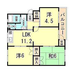 高倉台10団地44号棟 502