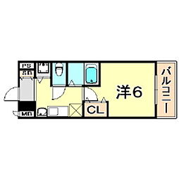プレサンス神戸裁判所前デリシア 206