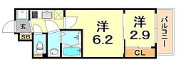 アドバンス三宮ラシュレ 404