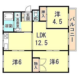 高倉台1団地3号棟 406