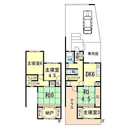 高倉台3丁目テラスハウス 1