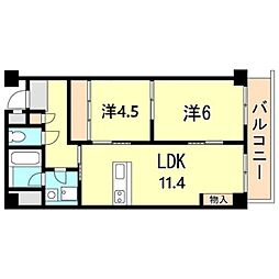 モナハイツ筒井 402
