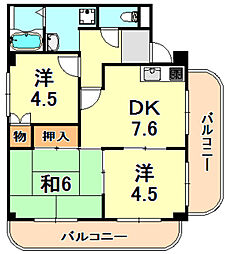 ドムールコスモス友が丘 301