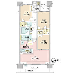 パークシティ武蔵野桜堤フォレストハウスE