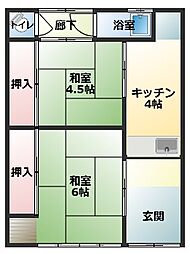 吉田二戸一借家 西