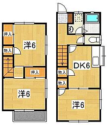 ハイツ飯田岡101，102 102