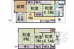 京都市上京区大宮通今宮御所前西入る若宮横町の一戸建て