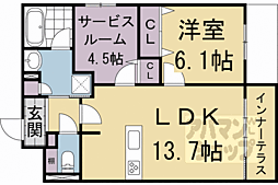 グランディールＡ＆Ｎ出町柳 101