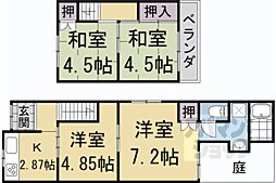 京都市北区大宮上ノ岸町の一戸建て