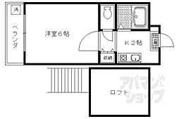 ファミリエ北白川 1A