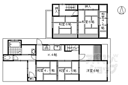 京都市北区小山元町の一戸建て