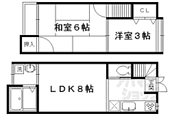 京都市北区紫竹西北町の一戸建て