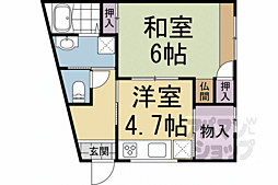 京都市北区小山中溝町の一戸建て