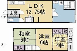 修学院狭間町貸家