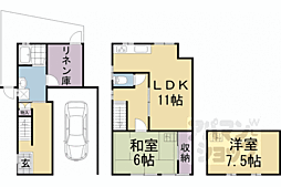 京都市北区衣笠西馬場町の一戸建て