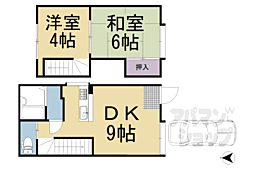 京都市北区紫竹下芝本町の一戸建て