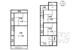 京都市北区大宮西野山町の一戸建て
