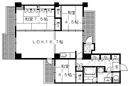 東大路高野第3住宅42棟 204