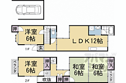 修学院西沮沢町10−4貸家 1