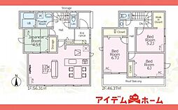 岩倉市本町01期　全3棟　1号棟