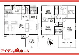 北名古屋市 第1中之郷南 全1棟