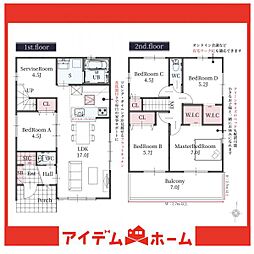 東海市加木屋町4期　4号棟