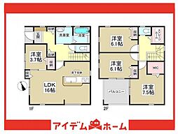 東海市富木島町南島　2号棟