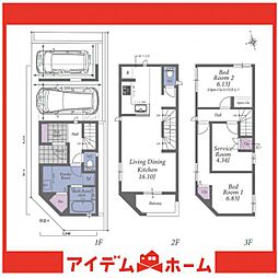 南区芝町0278　1号棟