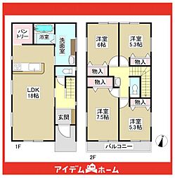 みよし市西陣取山　2号棟