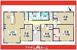 日進市米野木町の平屋　1号棟