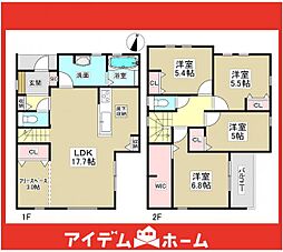 春日井市西部区画整理　1号棟