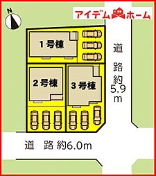 江南市大間町　全3棟　2号棟