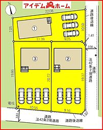 羽島市上中町長間第2 全3棟 1号棟