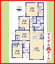 江南市河野町第2　全3棟　1号棟