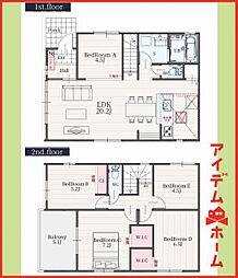 江南市古知野町3期 全2棟 2号棟