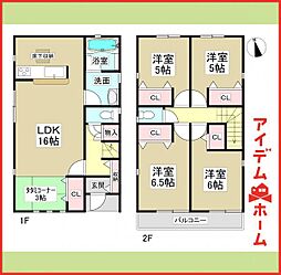 あま市新居屋第16　全3棟　2号棟