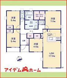 稲沢市法立北瀬古第4　全3棟　2号棟