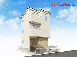 西区名西2期　全2棟　1号棟